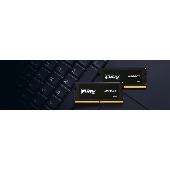 Kingston Technology FURY 16GB 4800MT/s DDR5 CL38 SODIMM Impact