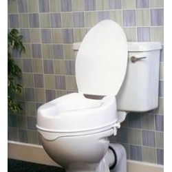 Raising toilet seat with flap 10cm