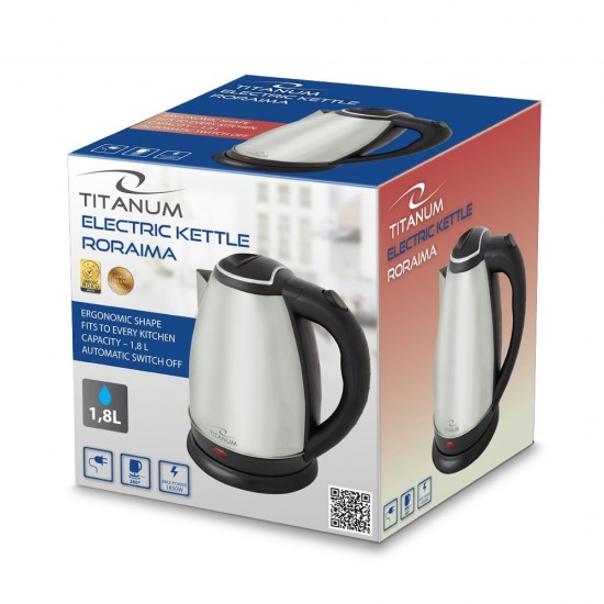 Titanum TKK102X Electric kettle 1.8L 1800W Inox Silver