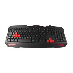 Mars Gaming MCP1 keyboard Mouse included Black, Red