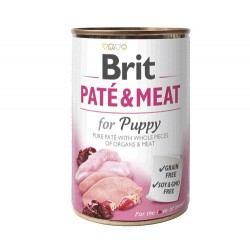 BRIT Paté & Meat Puppy Chicken - wet dog food - 400g