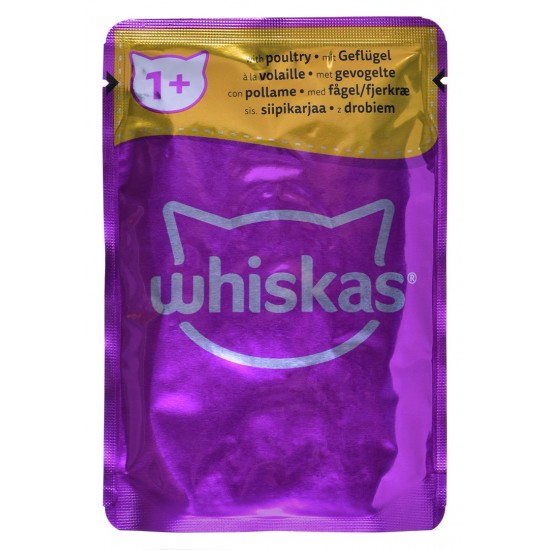 WHISKAS Classic Meals in Sauce - wet cat food - 12x85g