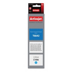 Activejet AE-664C Ink (replacement for Epson T6642; Supreme; 100 ml; cyan)