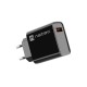 NATEC MAINS CHARGER RIBERA USB-A 18W BLACK