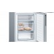 Bosch Serie 4 KGV33VLEA fridge-freezer Freestanding 289 L E Stainless steel