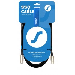 SSQ MIDI3 SS-1419 Cable MIDI (5-pin) - MIDI (5-pin) 3 m Black