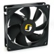 SilentiumPC Zephyr 92 Computer case Fan 9.2 cm Black