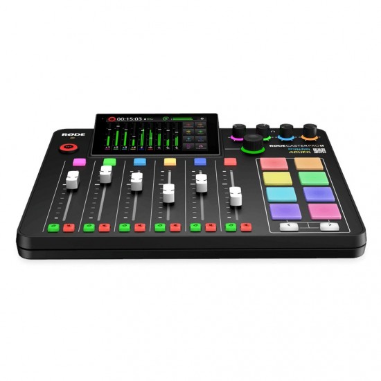 RØDECaster Pro II Podcast production studio Music production station Black