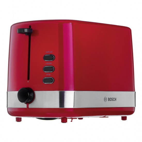 Bosch TAT6A514 toaster 2 slice(s) 800 W Red