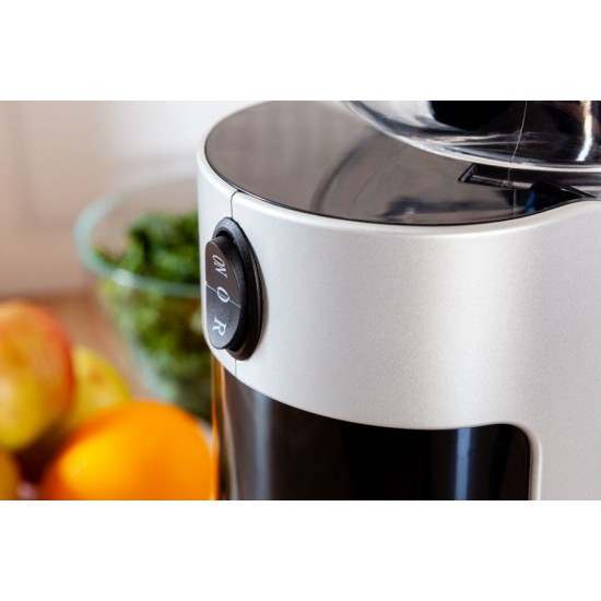 ELDOM Slow juicer, 250 W, quiet, 2 motor directions, black