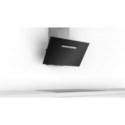 Bosch Serie 2 DWK87EM60 cooker hood Wall-mounted Black 669 m³/h B