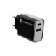 NATEC NETWORK CHARGER RIBERA USB-A+USB-C 20W PD