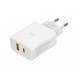 Wall charger iBOX C-36 GaN PD20W, white