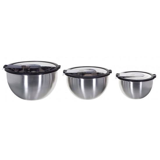 SET OF 3 BOWLS (16, 20, 24 CM) GEFU MONDI G-89430