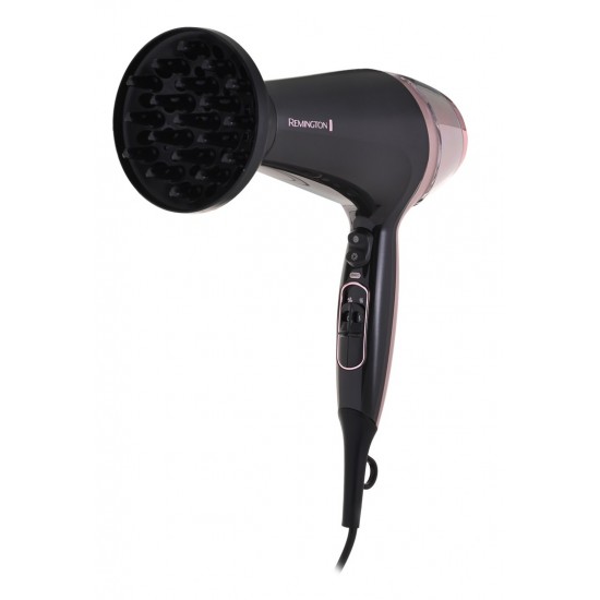 Remington D5706 hair dryer 2200 W Black, Pink gold