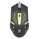 MOUSE DEFENDER FLASH MB-600L OPTIC LED 1200dpi 4P