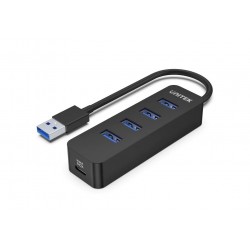 UNITEK HUB USB-A 4X USB-A 3.1, ACTIVE,10W, H1117A