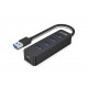 UNITEK HUB USB-A 4X USB-A 3.1, ACTIVE,10W, H1117A