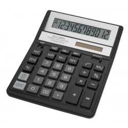 CITIZEN CALCULATOR OFFICE SDC-888XBK, 12-DIGIT, 203X158MM, BLACK