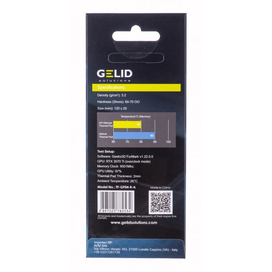 Gelid Solutions TP-GP04-R-A heat sink compound Thermal pad