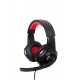 Gembird GHS-U-5.1-01 headphones/headset Wired Head-band Gaming Black, Red