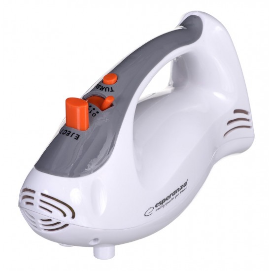 Esperanza EKM009 Hand mixer Gray, White 250 W