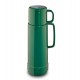 ROTPUNKT Glass thermos capacity. 0.750 l, shiny jade (sea green)