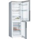 Bosch Serie 4 KGV33VLEA fridge-freezer Freestanding 289 L E Stainless steel