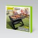 Folding grill suitcase 45x30x35 cm Maestro MR-1011