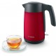 Electric kettle Bosch TWK 7L464, 2400 W, 1.7 l Red