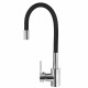 PYRAMIS 090919638 kitchen faucet Black, Chrome