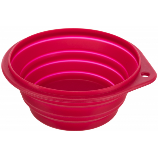 TRIXIE TX-25013 Travel Bowl, silicone, foldable 2 l/22 cm diameter