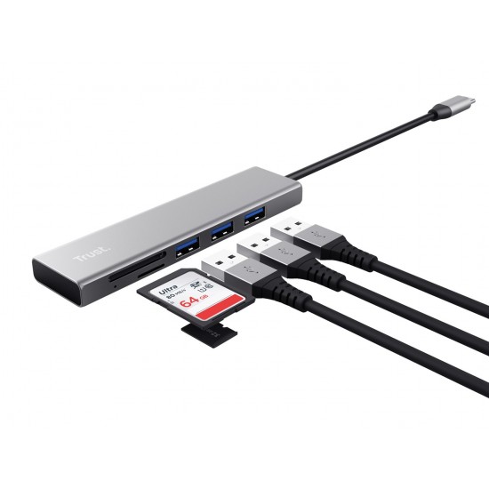 Hub USB HALYX 4-PORT USB-C HUB (24948)