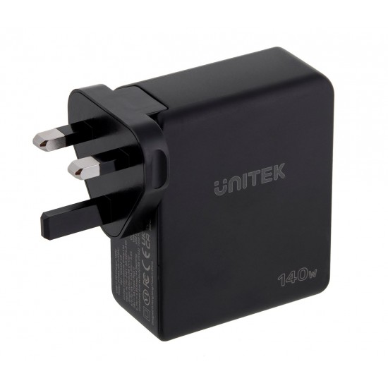 UNITEK P1115A mobile device charger Black