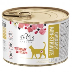 4VETS Natural Urinary No Struvit Cat - wet cat food - 185 g