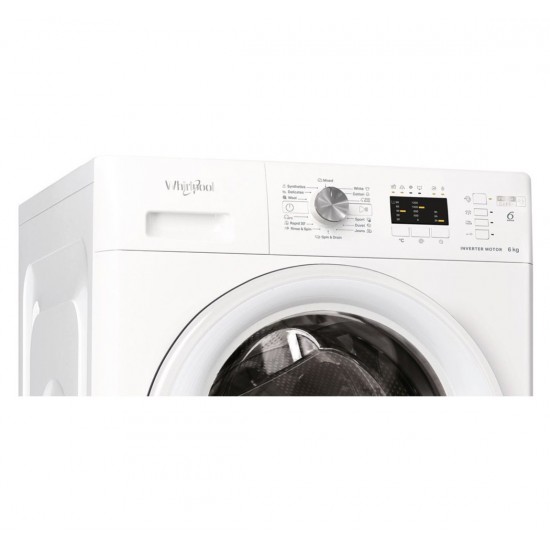 Whirlpool FFL 6238 W EE washing machine Freestanding Front-load 6 kg 1200 RPM D White