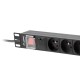 LANBERG POWER STRIP PDU RACK 19