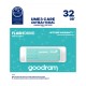 Goodram UME3 USB flash drive 32 GB USB Type-A 3.2 Gen 1 (3.1 Gen 1) Turquoise