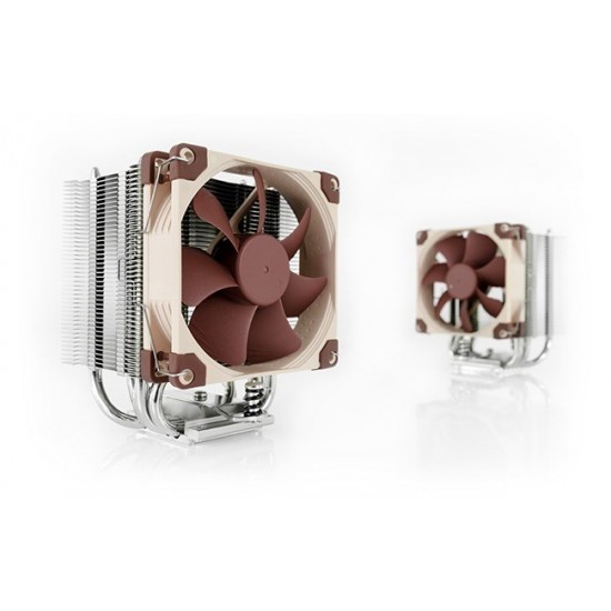 Noctua NH-U9S computer cooling system Processor Cooler 9.2 cm Brown, Metallic