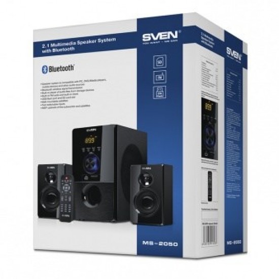 SVEN MS-2050 55 W Black 2.1 channels