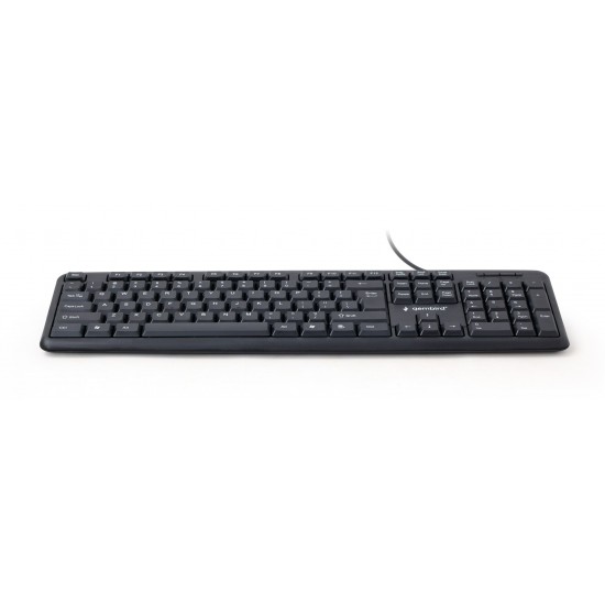 Gembird KB-U-103 keyboard USB US English Black