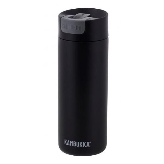 Kambukka Olympus Matte Black - thermal mug, 500 ml