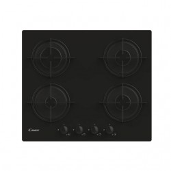 Candy CVW6BB hob Black Built-in 59.5 cm Gas 4 zone(s)