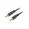 Lanberg CA-MJMJ-10CC-0020-BK audio cable 2 m 3.5mm Black