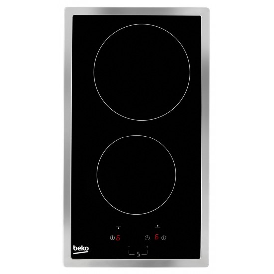 Beko HDMC32400TX 30cm Ceramic Hob with Touch Controls