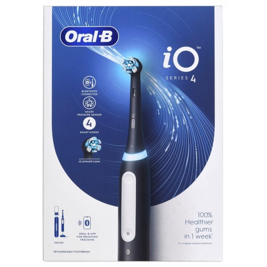 Oral-B iO 4 Adult Rotating toothbrush Black