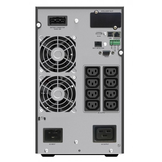 PowerWalker VFI 3000 ICT IoT Double-conversion (Online) 3 kVA 3000 W 9 AC outlet(s)