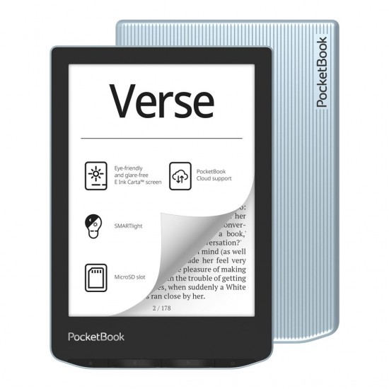 PocketBook Verse reader (629) light blue