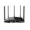 Tenda TX27 PRO wireless router Gigabit Ethernet Tri-band (2.4 GHz / 5 GHz / 6 GHz) Black