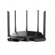 Tenda TX27 PRO wireless router Gigabit Ethernet Tri-band (2.4 GHz / 5 GHz / 6 GHz) Black